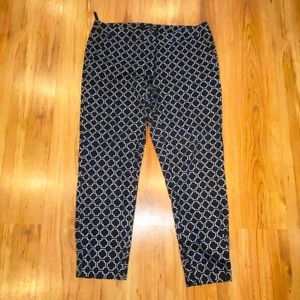 Puzzle Print Pants